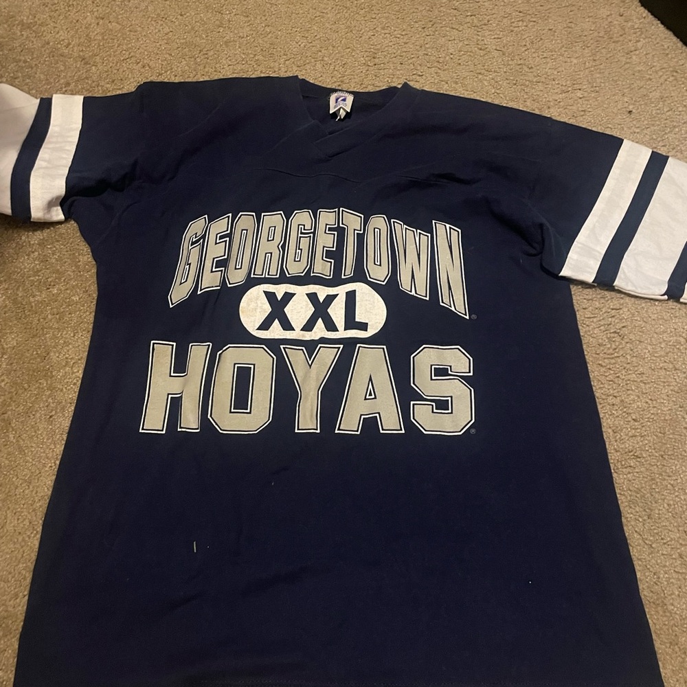 90s Georgetown hoyas shirt